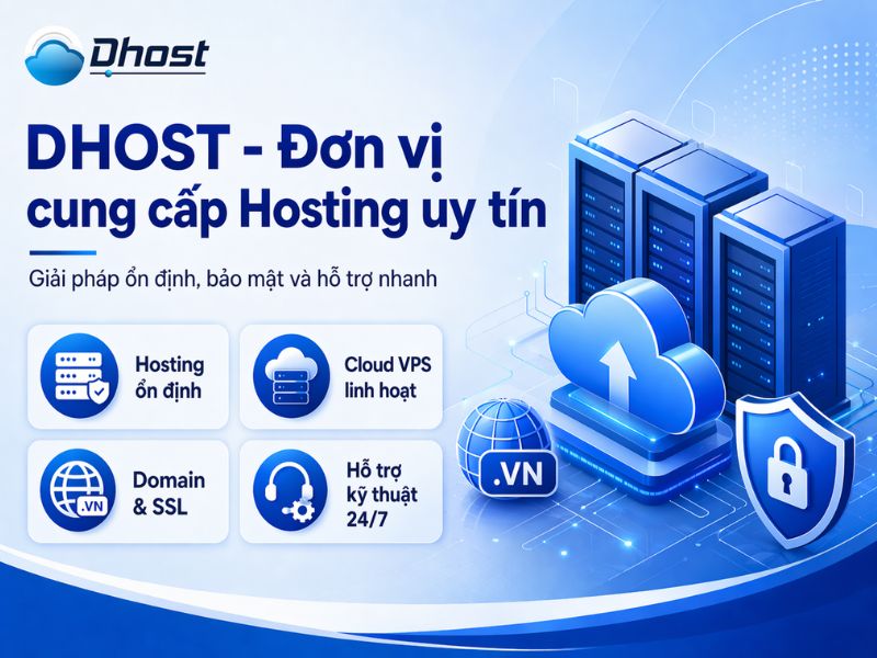 Hướng dẫn trỏ tên miền về Hosting