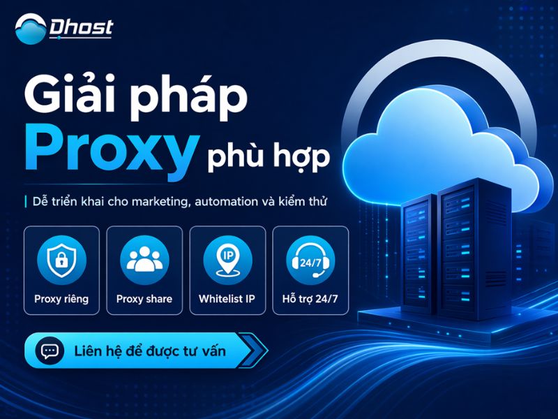 Mua Proxy IPv4 và IPv6 giá rẻ