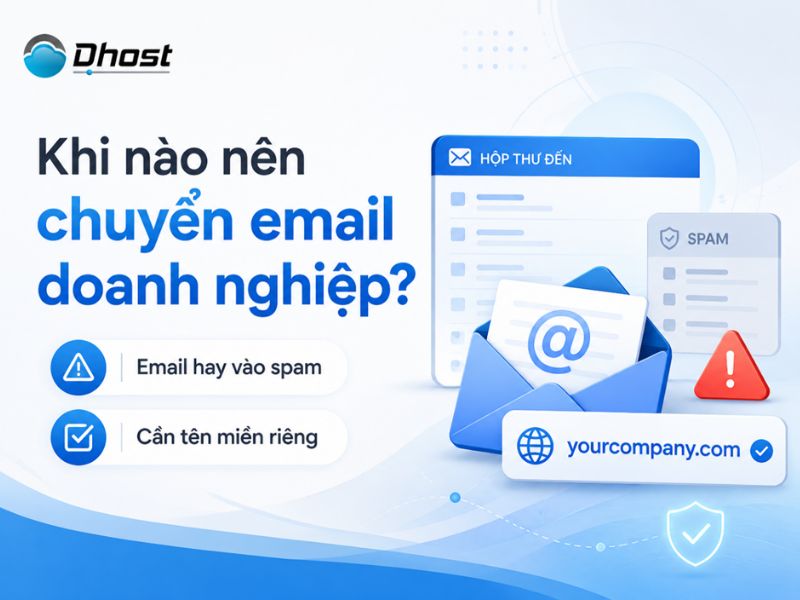 chuyển email doanh nghiệp