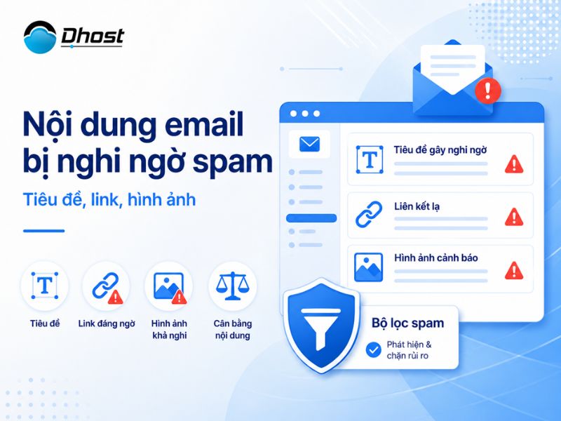 email công ty bị vào spam