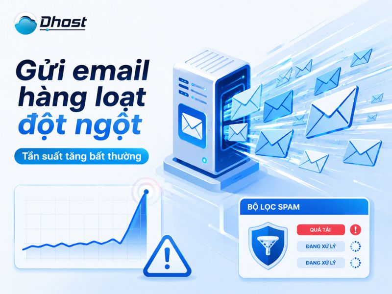 email công ty bị vào spam