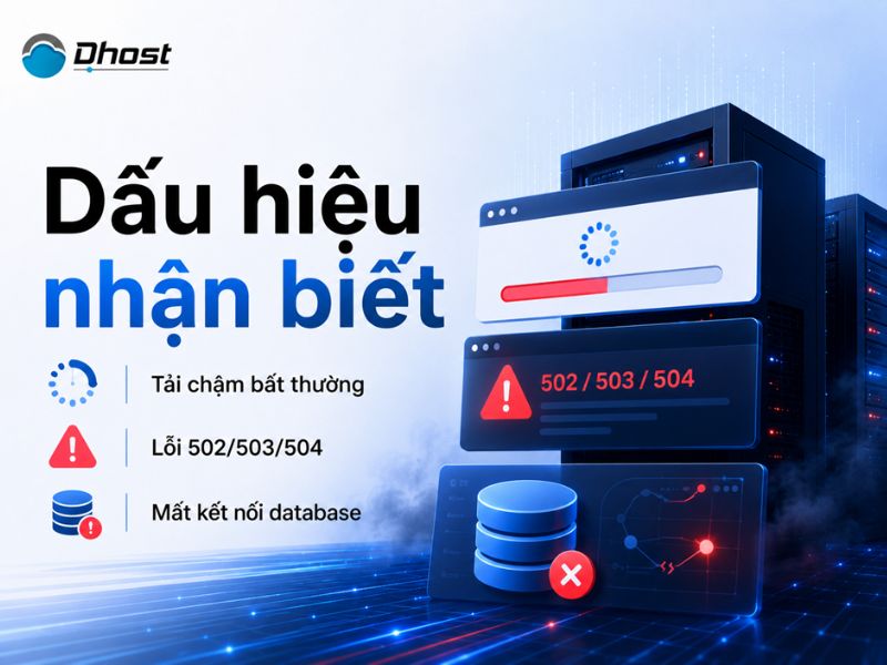 hosting bị quá tải 