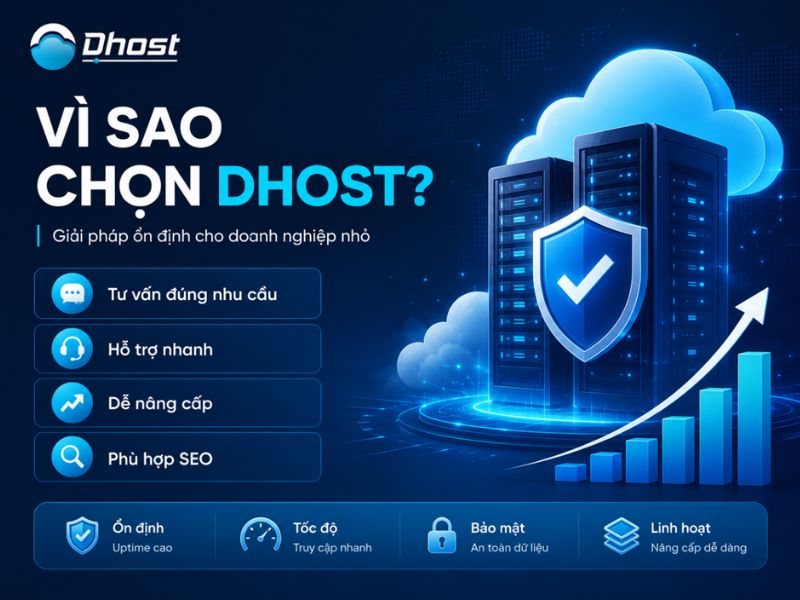 hosting cho doanh nghiệp nhỏ