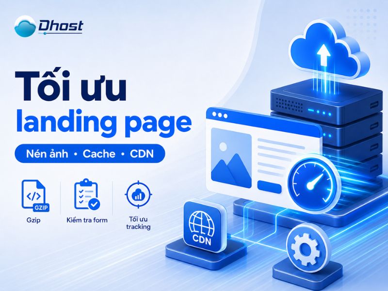 hosting cho landing page