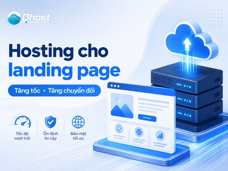 hosting cho landing page