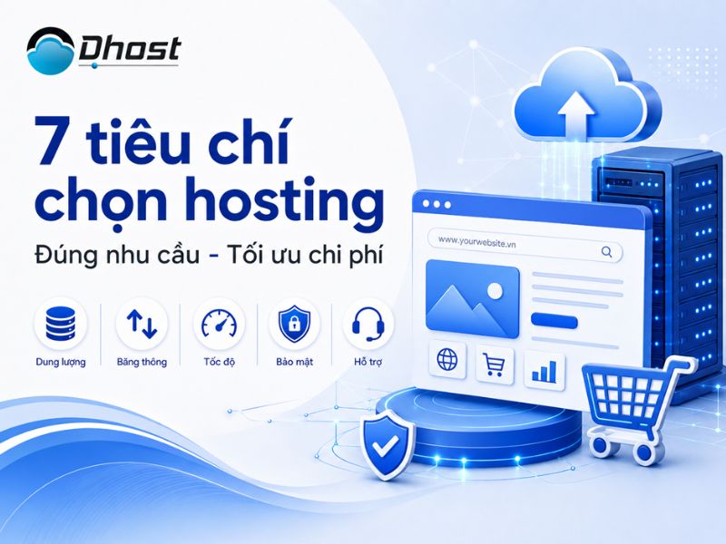 hosting cho website bán hàng