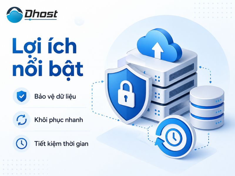 hosting có backup tự động