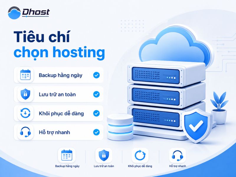 hosting có backup tự động