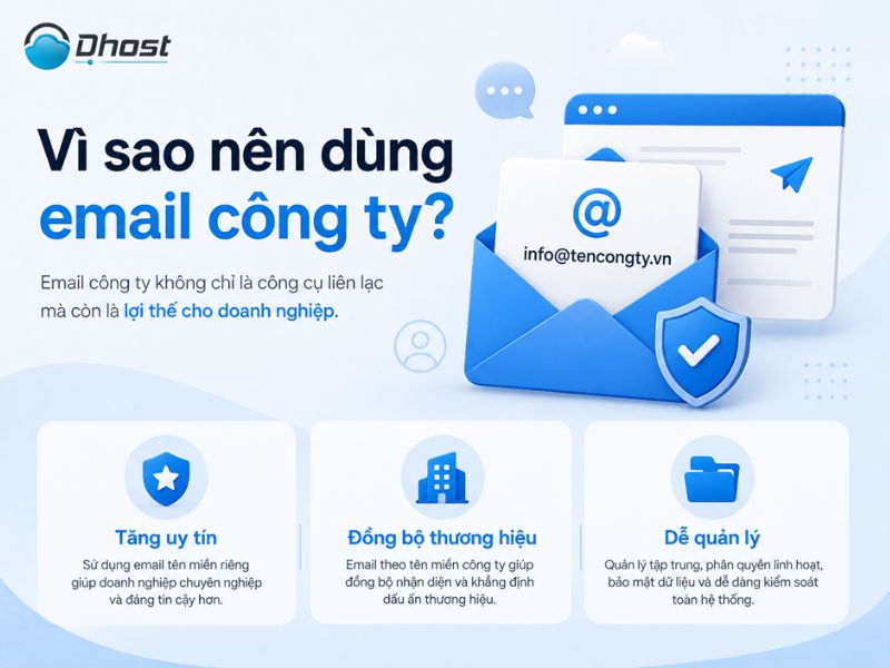 tạo email công ty
