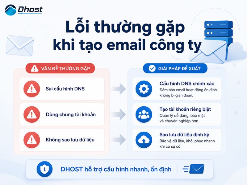tạo email công ty