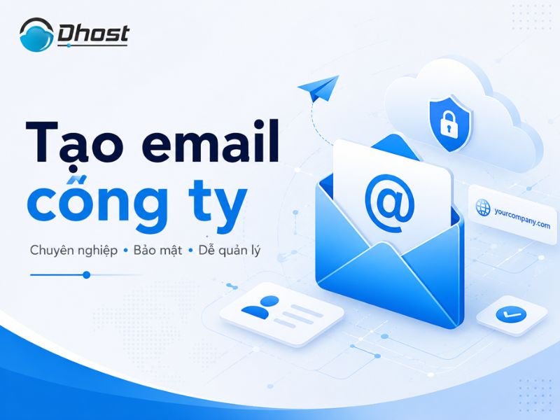 Tạo Email công ty: Giải pháp giao tiếp chuyên nghiệp và bảo mật hơn