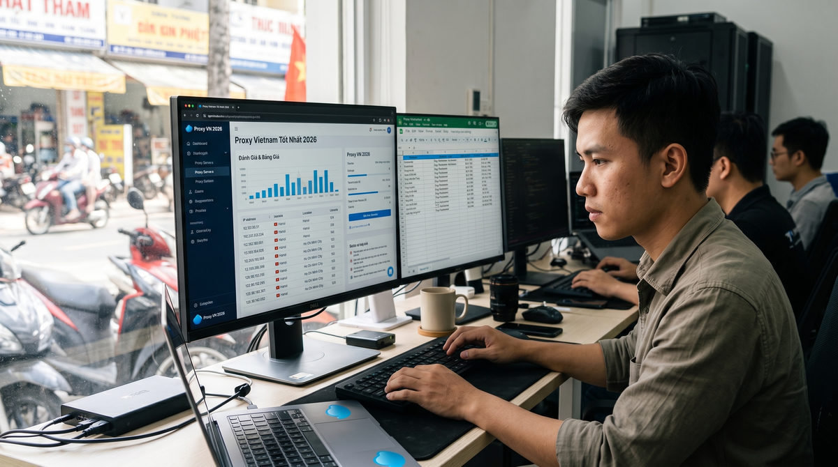 Mua Proxy Việt Nam Tốt Nhất 2026: Bảng Giá & Đánh Giá