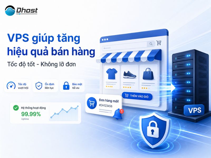 VPS cho website bán hàng 