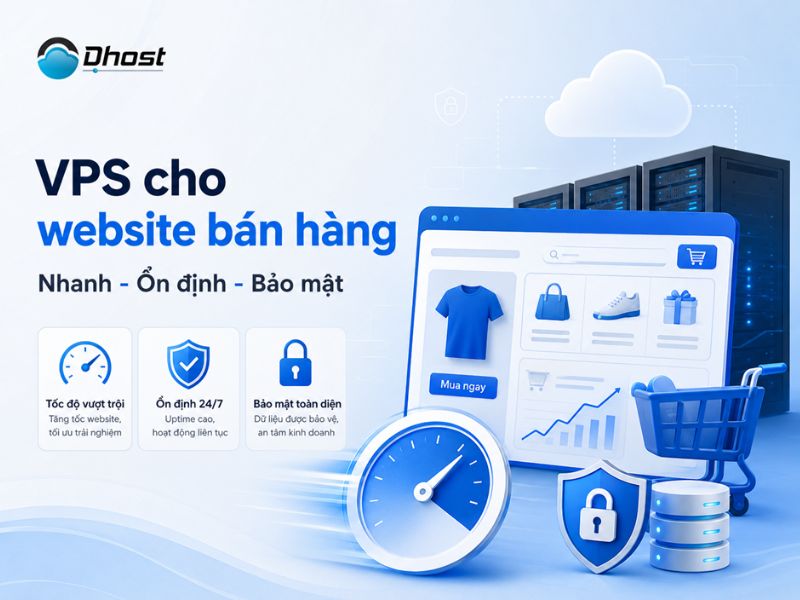 VPS cho website bán hàng